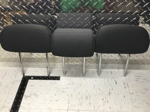 2007 2008 OEM Toyota Yaris Hatchback Rear Black Cloth Factory Headrest Set 807 | eBay