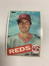 1985 Topps Cincinnati Reds Jay Tibbs