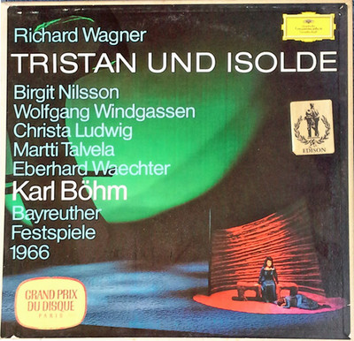 WAGNER / TRISTAN UND ISOLDE - DEUTSCHE GRAMMOPHON - GERMAN - (5) LP SET, BOOKLET