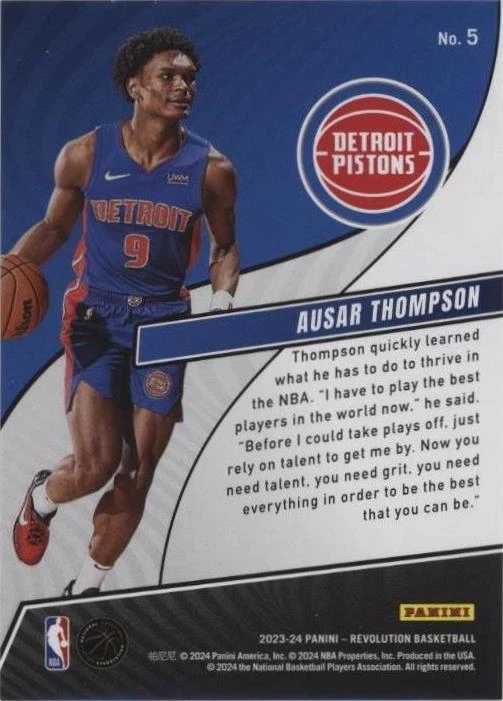 2023-24 Panini Revolution - Ausar Thompson #5