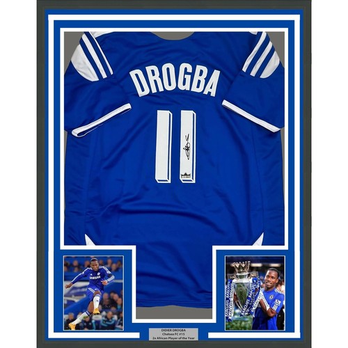 Maillot Dédicacé JOHN TERRY - Encadré Avec Certificat D'Authenticité (Football)