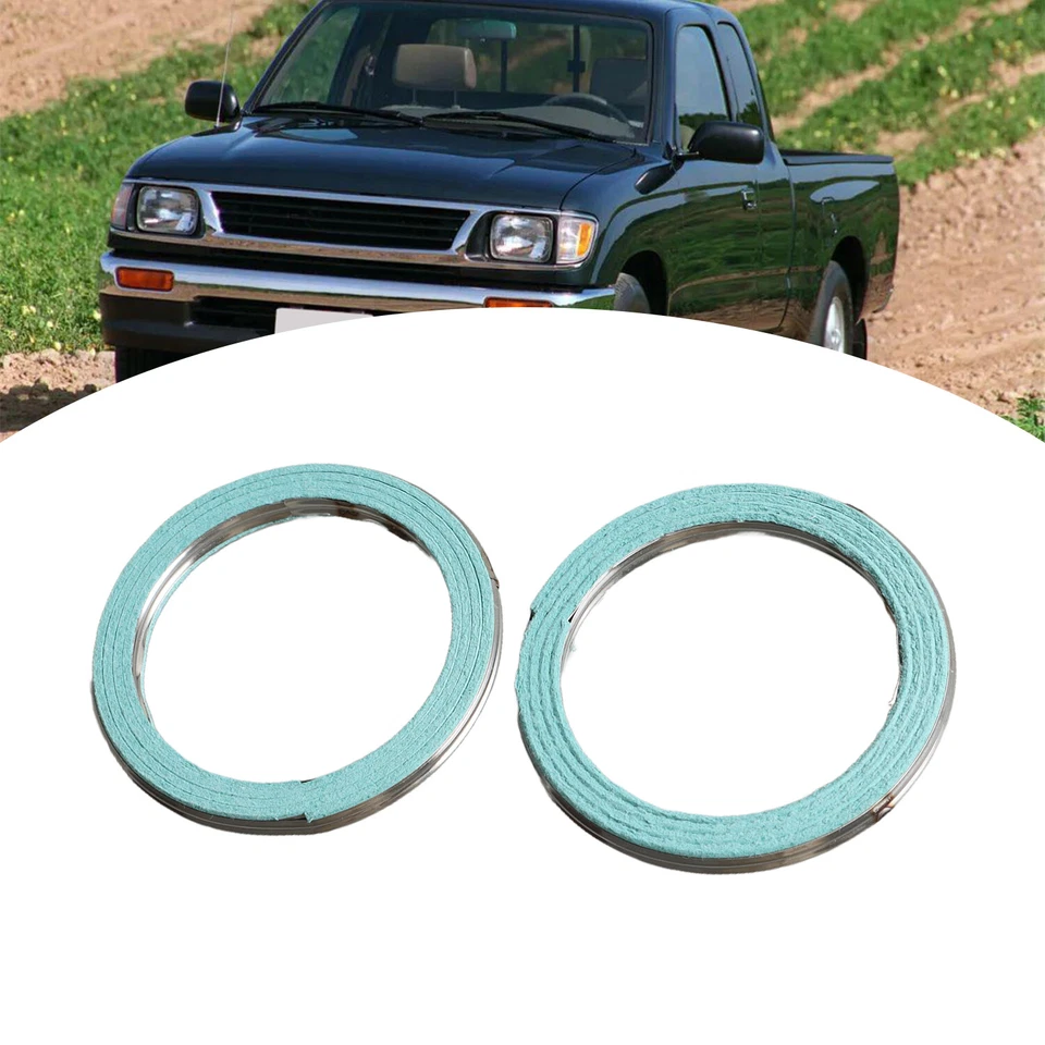Junta de tubo de escape delantero apta para Toyota T100 STD 1994-1998|4 cilindros 2,7 L Foto 4 de 4