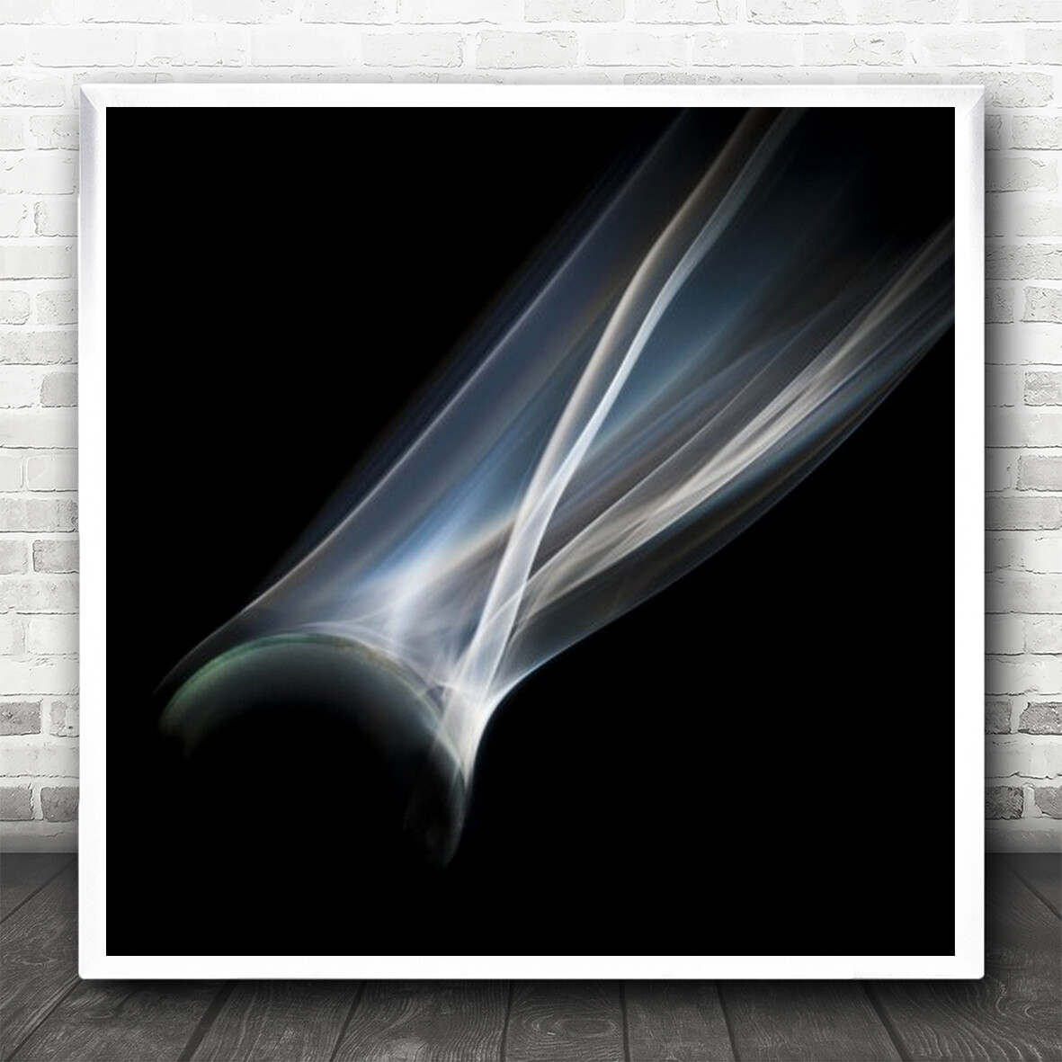 Smoke Ball Dark Wall Art Print