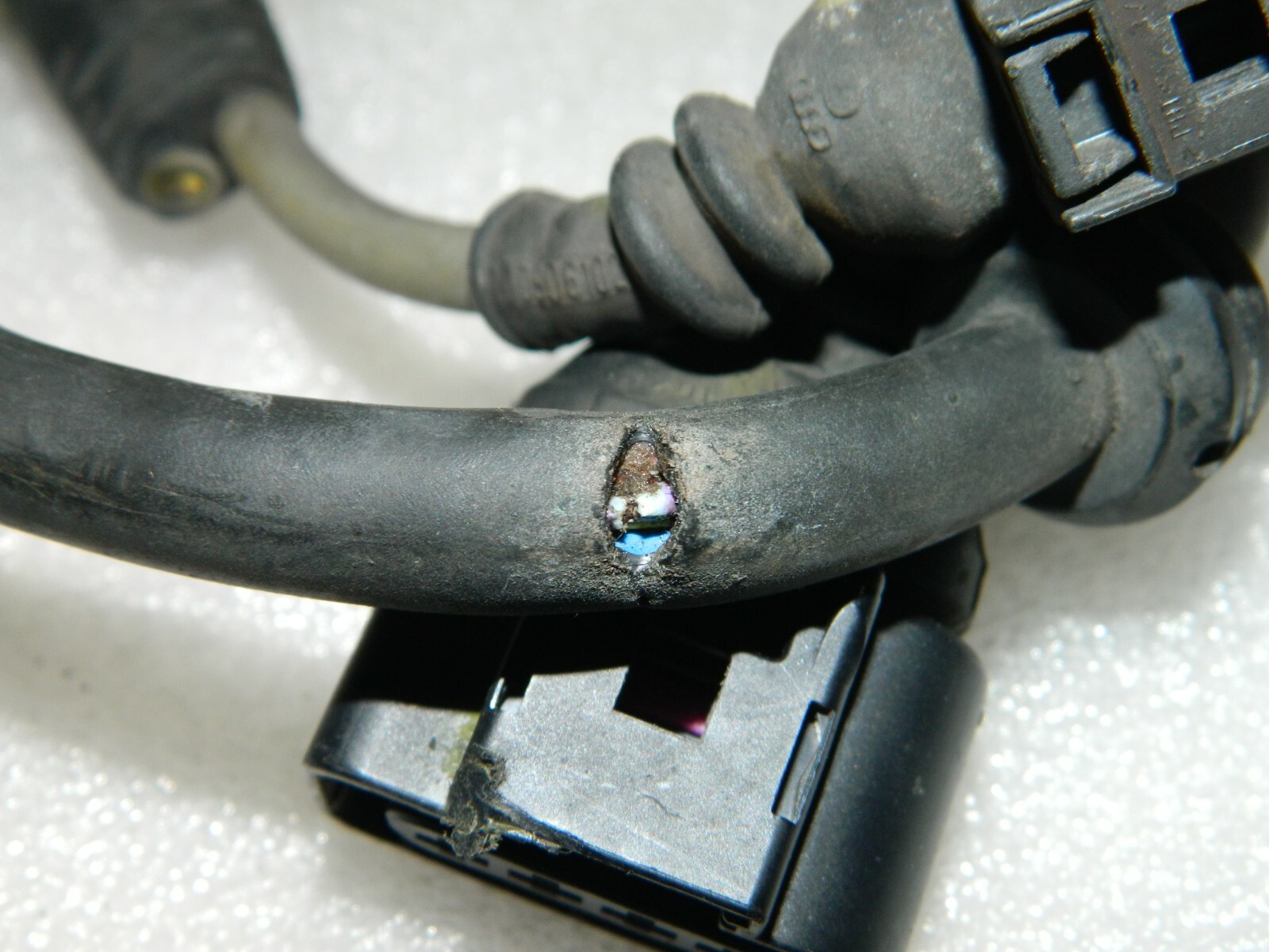 1338 AUDI Q7 2012 ABS sensor wiring 7P0971279B eBay