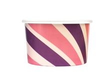 4oz/6oz/8oz/12oz/16oz Ice Cream Paper Cups, Dessert Container, Tubs