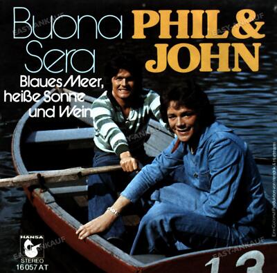 Phil & John - Buona Sera 7in (VG/VG) .