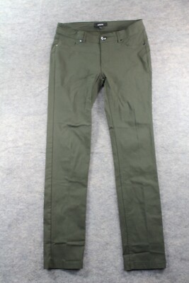 Active USA Pants Size Large L Green Skinny Juniors See Measurements