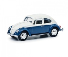 Schuco Paper Edition 1:64 Volkswagen Kafër Beetle 1500 Blue Collectible Model