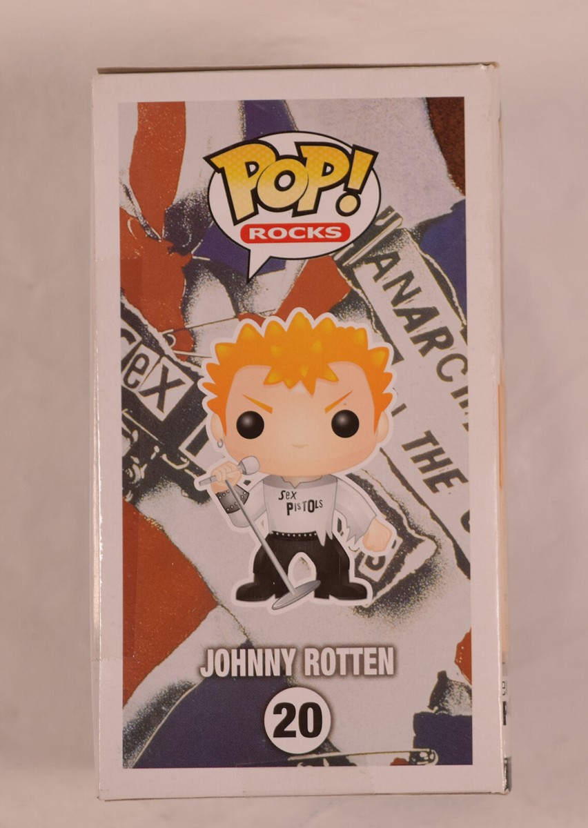Sex Pistols Johnny Rotten Pop Rocks Vinyl Figure 20 NIB Punk
