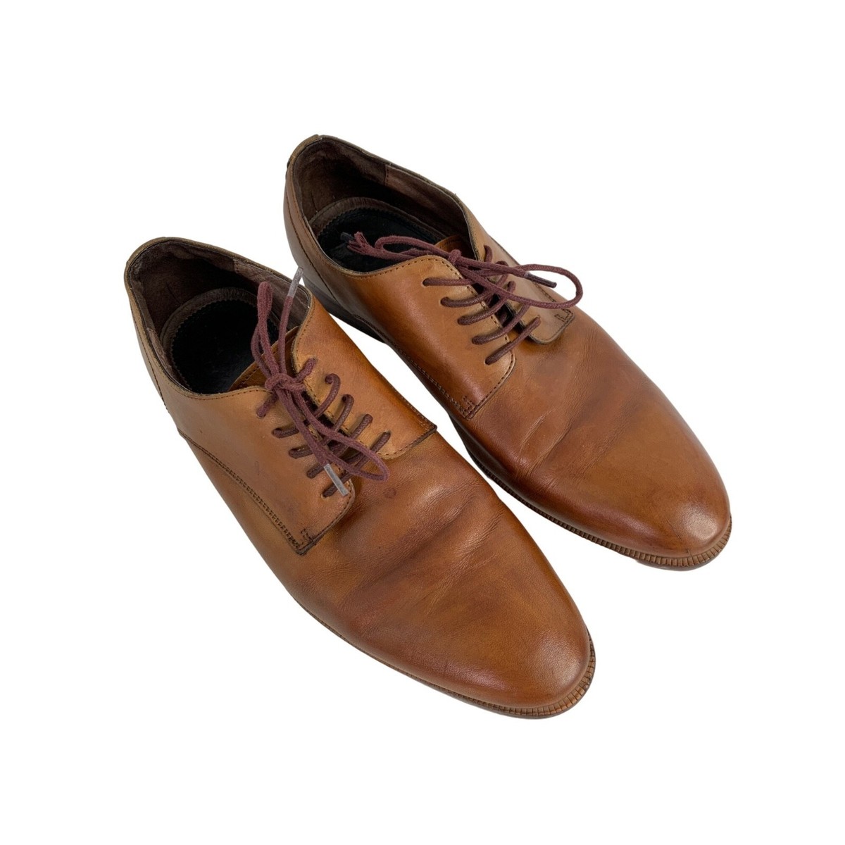 Blake McKay Brown Leather Oxford- Size 9 Blake McKay Oxford Dress Shoes Mens 9 Tan Brown Leather  main image 4