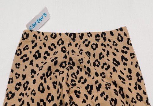 Carter's Girl's Cozy Leopard Printed Stretchy Leggings ZS6 Multi 12/12A NWT - Picture 4 of 4