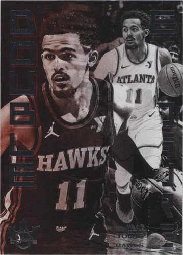 2024-25 Panini Noir - Trae Young Game Night Jerseys Gold /10 Game