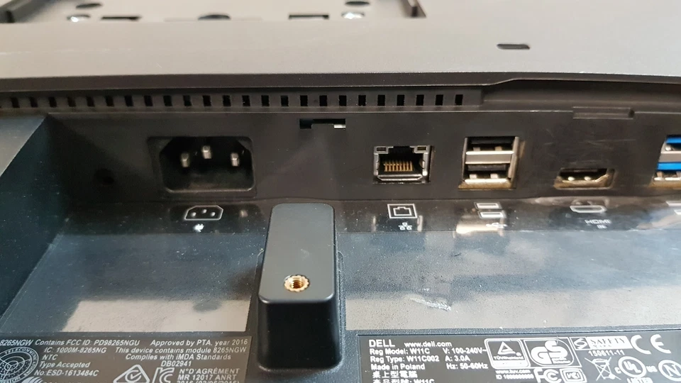 READ!! Dell optiplex 7450 3.70 Ghz Intel Core i3-6100 4GB No HDD 23.8" All in On - Image 3 of 4