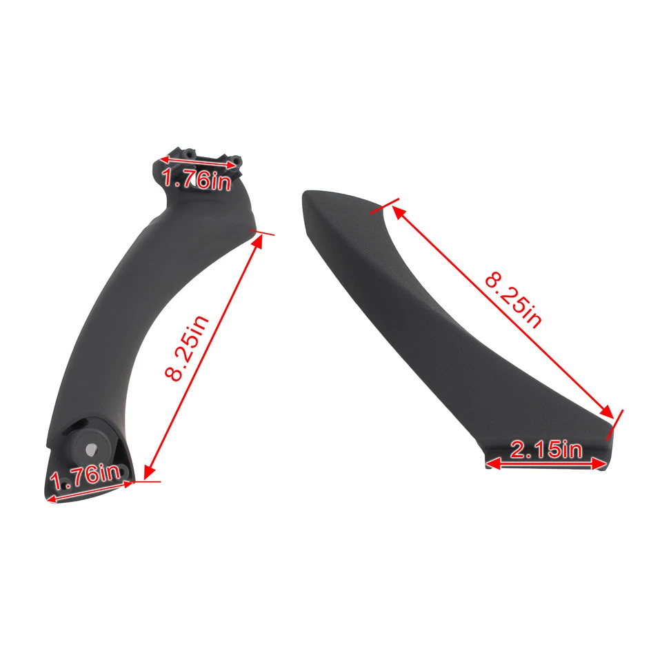 Door Panel Handle Pull Interior Trim Cover For BMW E90 325i 328i 335i 330i 06-11 Foto 2 de 4