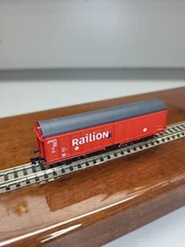 Fleischmann 8373 N Deutsche Bahn "RAILION" Sliding Wall Hopper #2474327-2 NIB