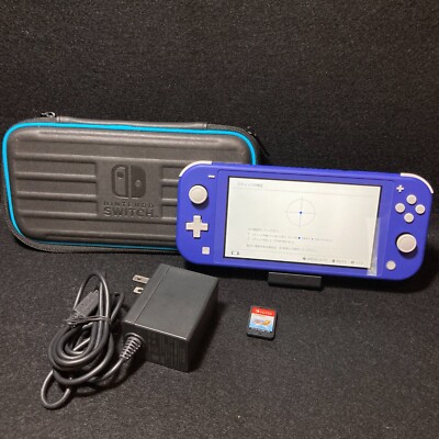 Nintendo Switch Lite パープル Nintendo Switch LITE Console purple with Rockman X & case