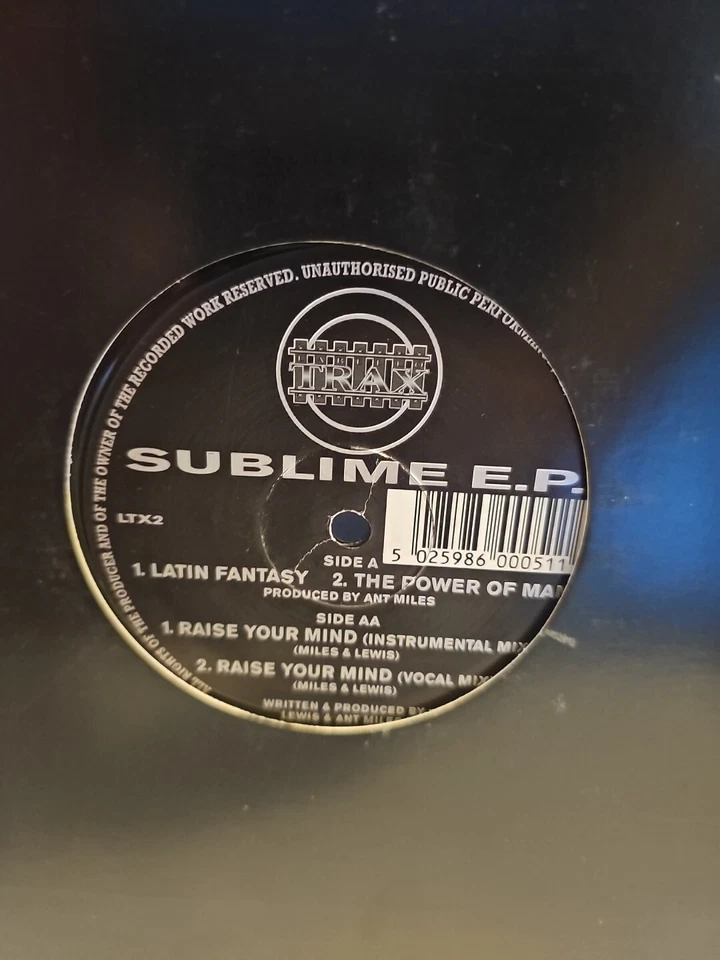 Lewis & Ant Miles Sublime E.P. 12" Vinyl LP Record Foto 2 de 4