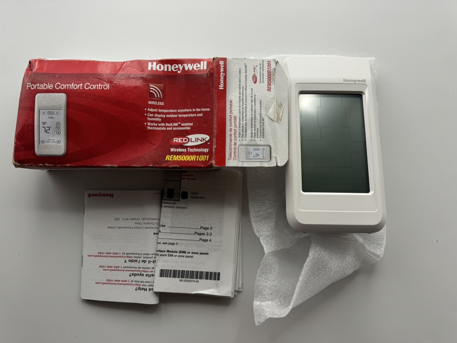 Honeywell REM5000R1001 REDLink Wireless Portable Comfort Control