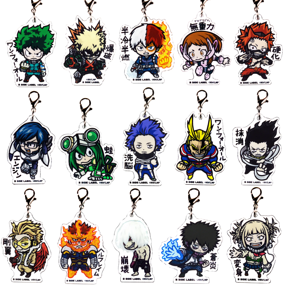 My Hero Academia acrylic charms All might 15 Type japan limited