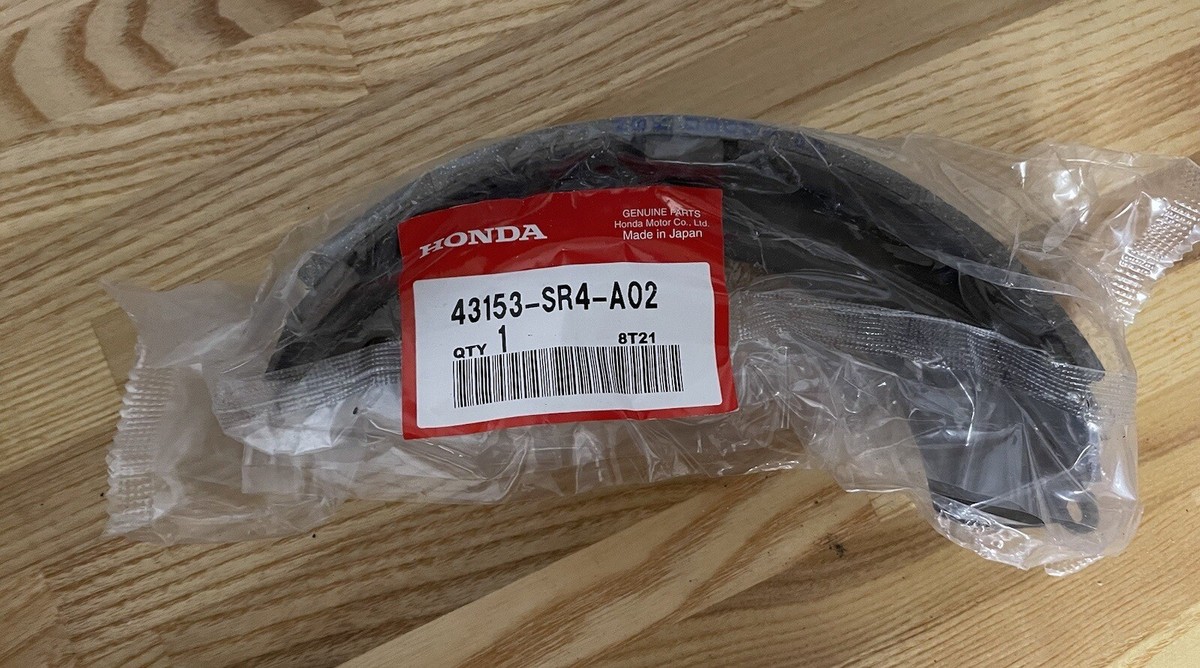Honda OEM 43153-SR4-A02 Shoe, Rear Brake | eBay