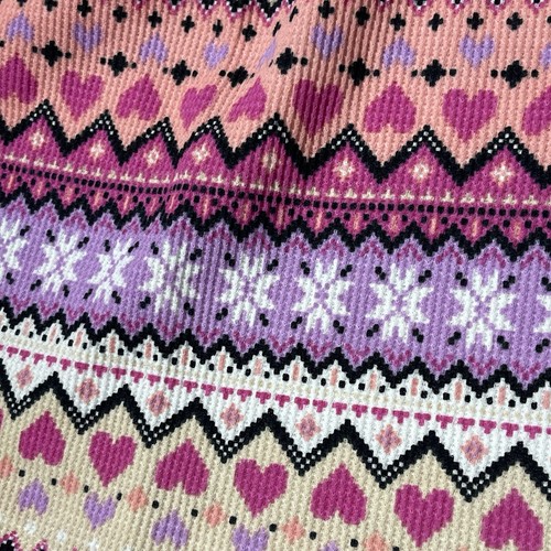 Children’s Place Toddler Girl Heart Dress Size 3T. NWT! Long Sleeve, Thermal - 第 3/5 張圖片