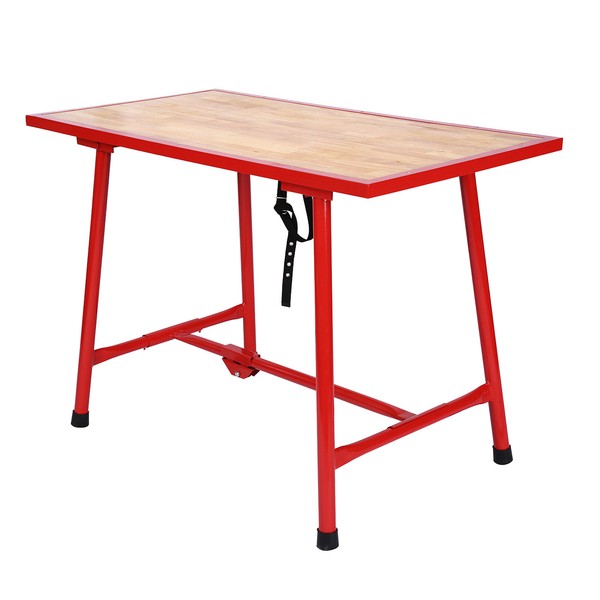Werkbank 120X62,5Cm Klappbar Werktisch Arbeitstisch Packtisch Faltbar-image