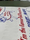 BULL DOG Stout Malt Liquor Paper POS Beer Sign Grace Bros. Brewing Santa Rosa CA — photo 3