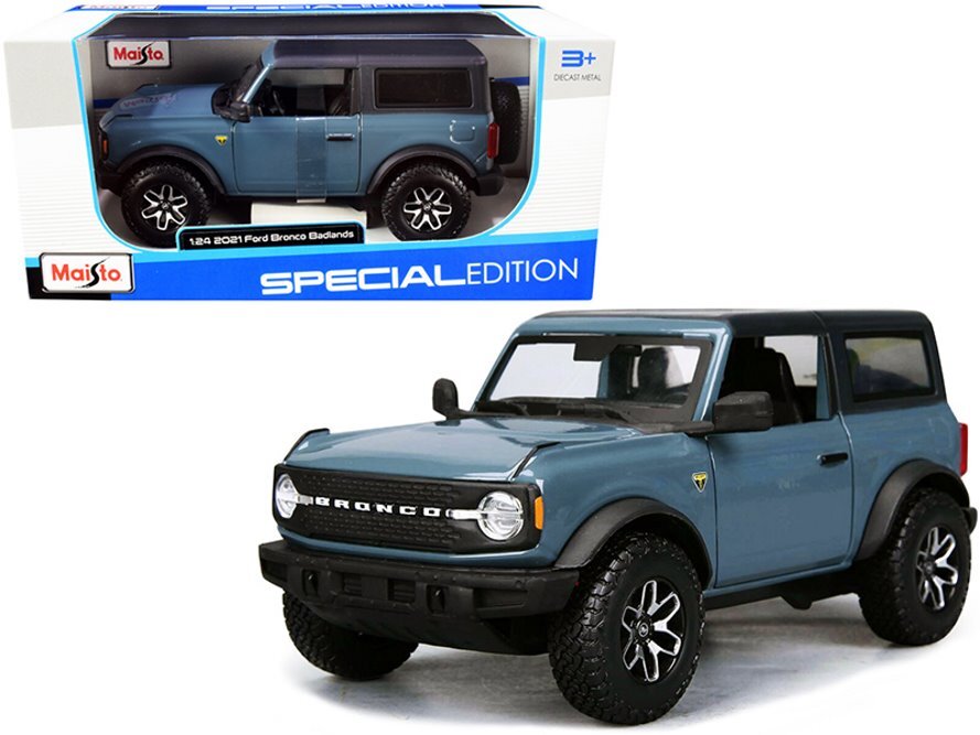 2021 FORD BRONCO 1/24 scale DIECAST CAR MAISTO 31530BU