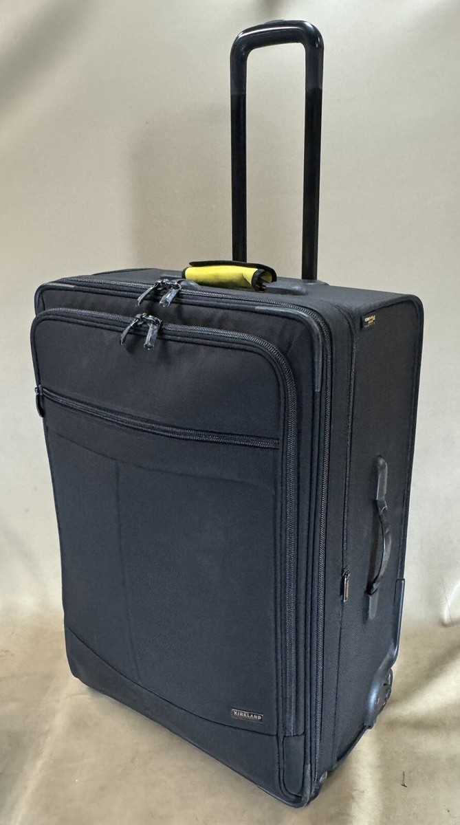 KIRKLAND カークランド CORDURA トランク キャリーバッグ Kirkland Signature Black Cordura 27†Upright Expandable