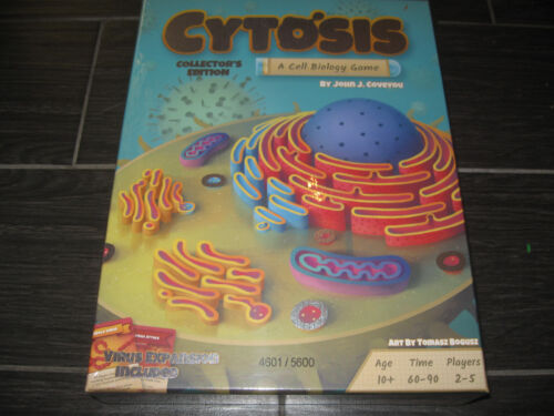 NEW Cytosis: A Cell Biology Game Kickstarter Collector's Edition Pledge Virus - Photo 1/2