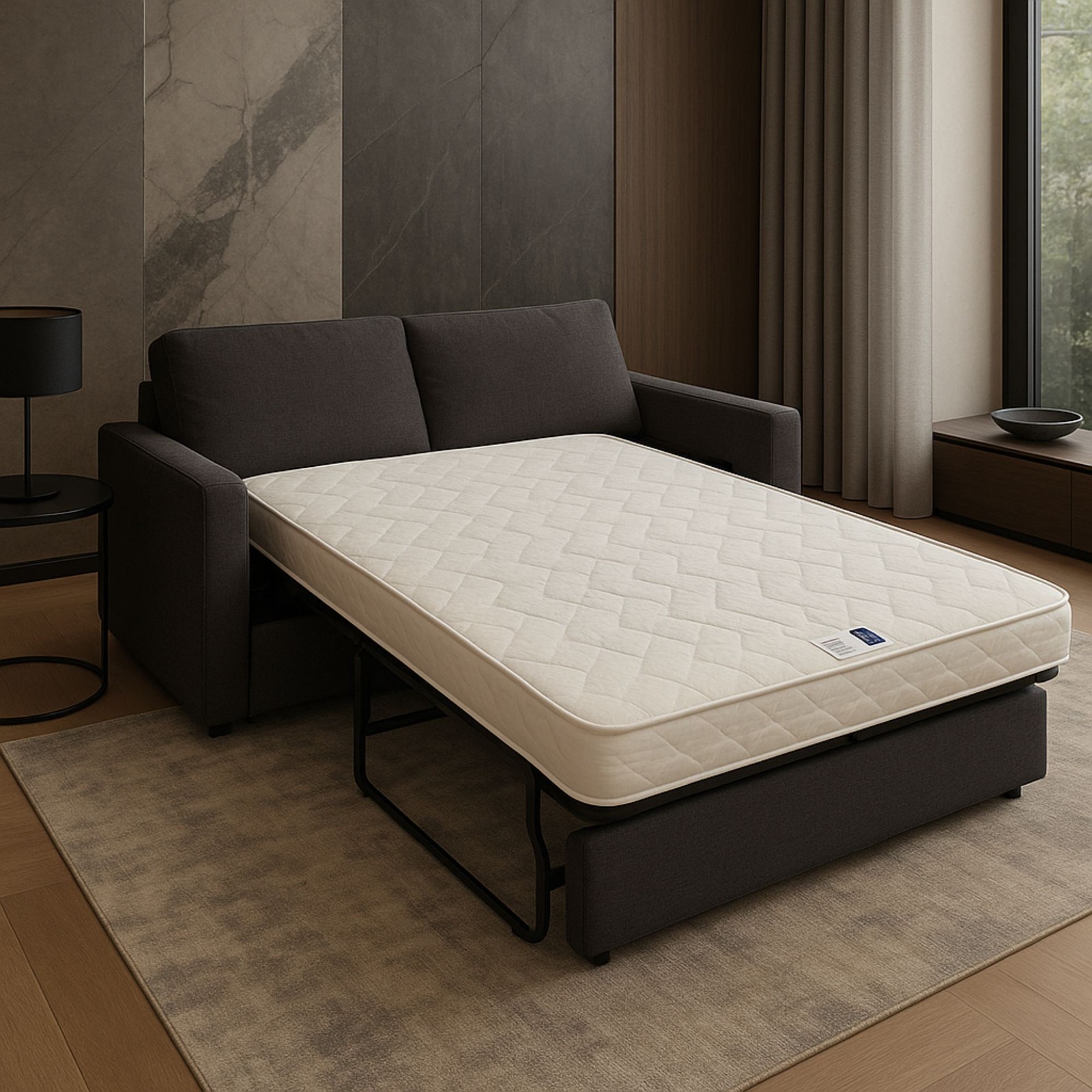 Matelas mémoire de forme 55 Kg/m3 face hiver grand confort 140x190 cm