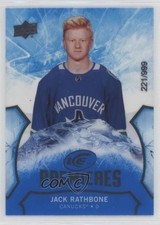 2021-22 Upper Deck Ice 2020-21 Base Premieres 221/999 Jack Rathbone #157 01ks