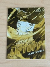 Albert Pujols 2021 Topps Fire We Have Liftoff Gold Minted #WHL16 Dodgers