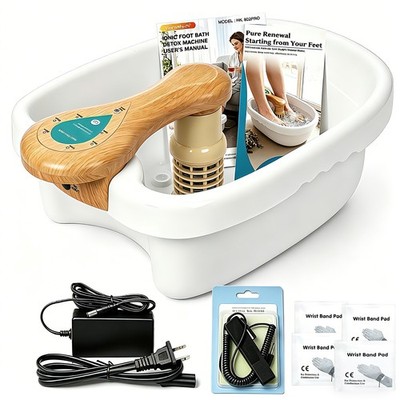 Ionic Foot Bath Detox Machine Timer for Home Use with Upgrade Magnetic ion Array