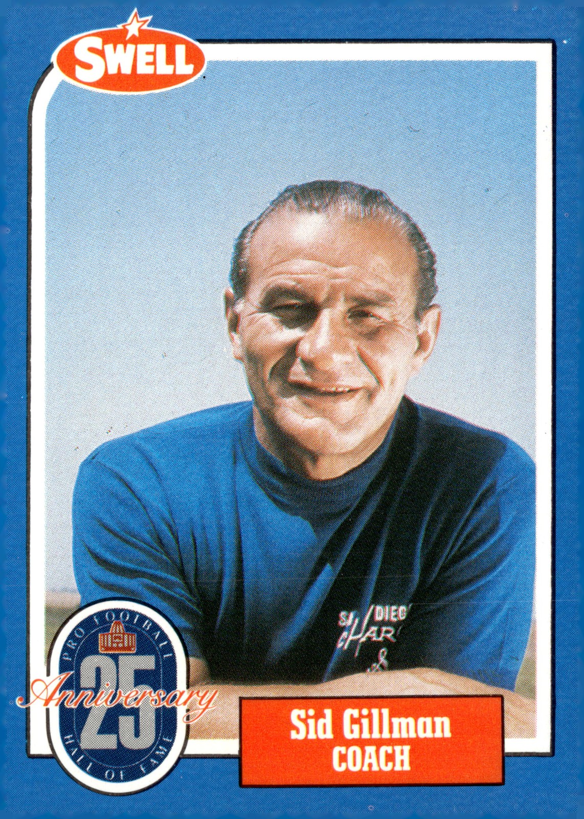 1988 Swell Greats #44 Sid Gillman