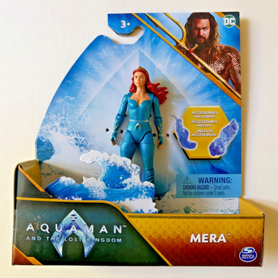 MERA DC Aquaman and the Lost Kingdom Action Figure 3.75/4'' Spin Master