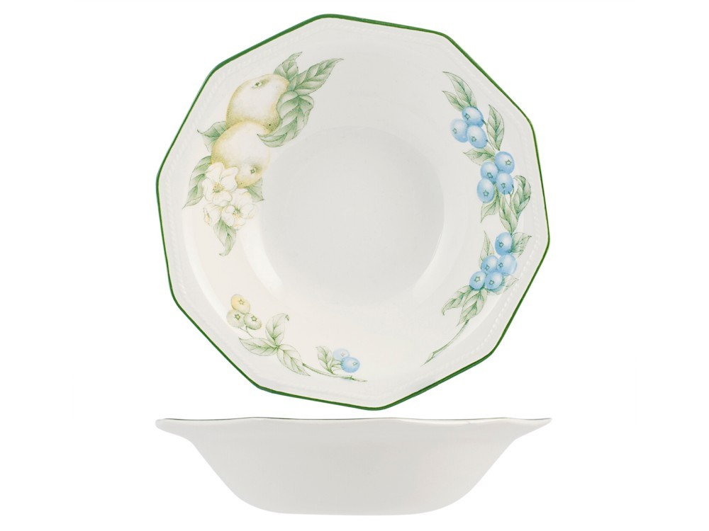 Victorian Orchard Earthenware Plate 20Cm, Multicolored