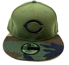 Cincinnati Reds NE MLB OnField 2018 Authentic ALT2 Fitted Hat-Green