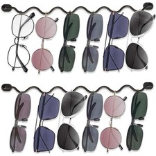 Sunglass Organizer Glasses Holder: 16 Inch Modern Metal Sunglass Holder Stand...