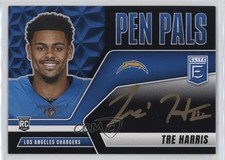 2025 Panini Donruss Elite Pen Pals Variation Black Gold Ink Tre Harris Auto 1fl4