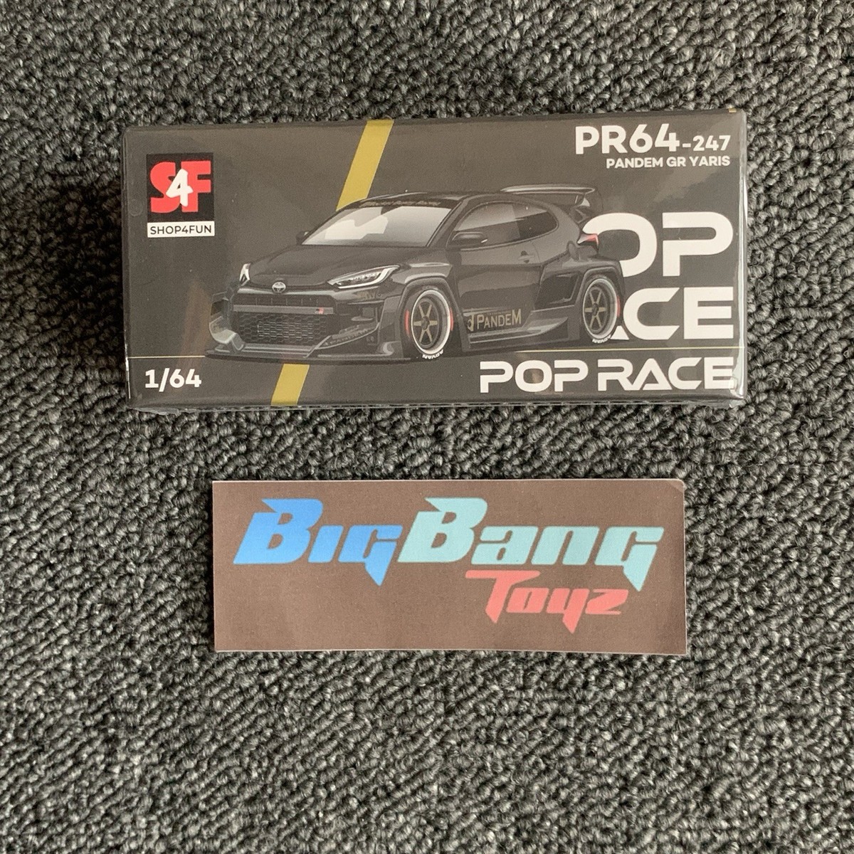 Pop Race 1/64 Pandem GR Yaris Philippine Manila Exclusive (In-Hand