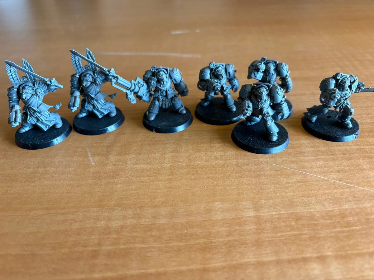 X5 Deathwing Terminator Squad - Dark Vengeance - Warhammer 40K - Plastique