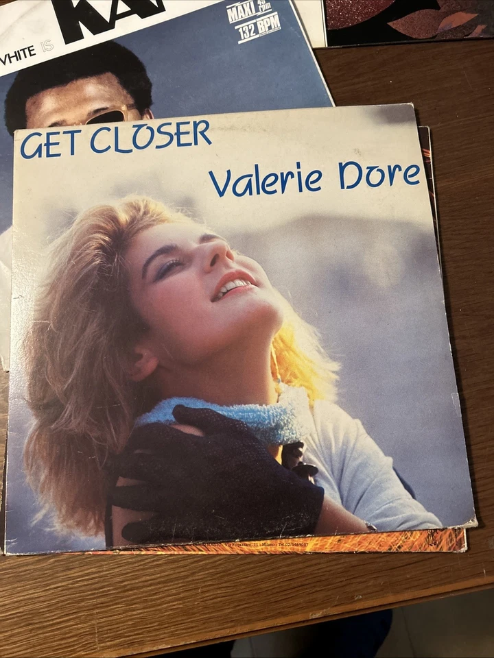5 Dischi Vinile Italo-disco Anni 80 1a edizione Stock Lotto Rare Vinyl - Bild 4 von 4