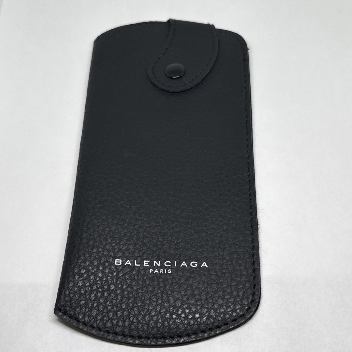 BALENCIAGAケース Vtg NEW Balenciaga Black Sunglasses Eyeglasses Soft Case Pouch