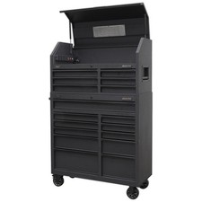 Sealey Tool Chest 17 Drawer Combination Soft Close Drawers with Power Strip AP41