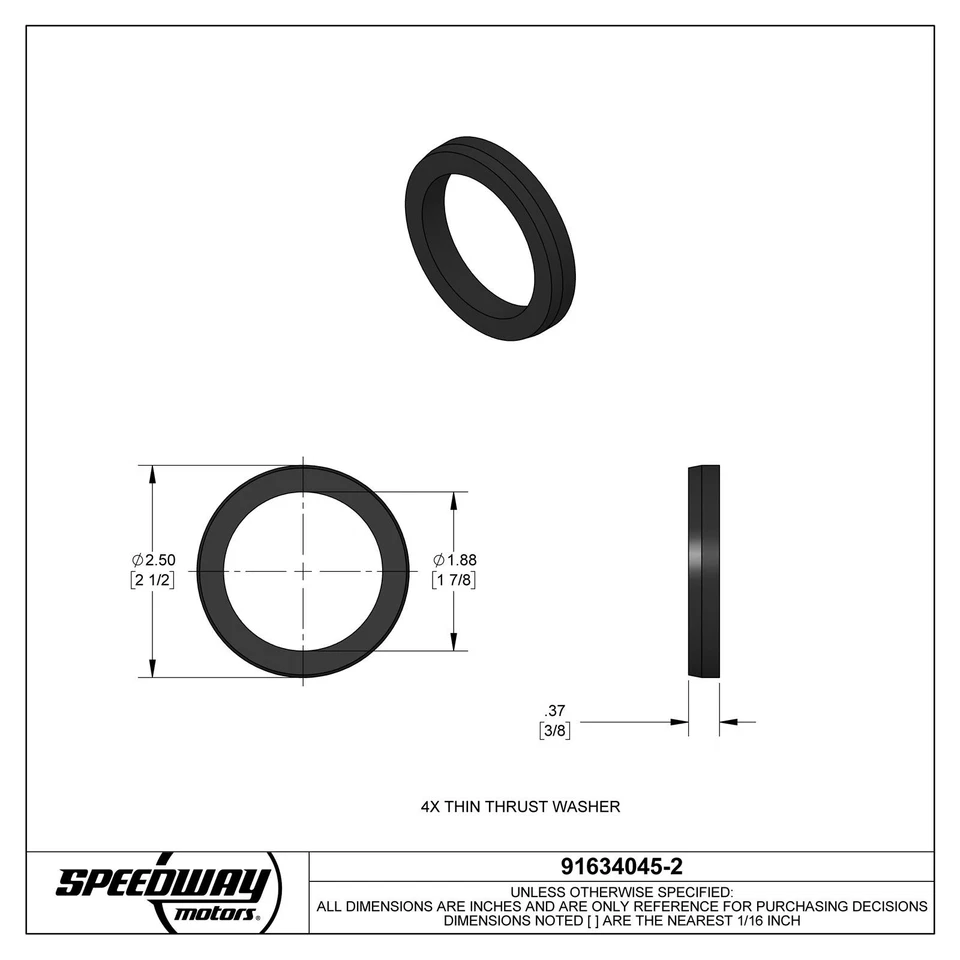 Полиуретановые задние рычаги управления 1964-1988 GM A/G-Body втулки - Изображение 4 из 4