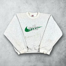 Vintage 90s Nike Swoosh Spellout Crewneck Swe...