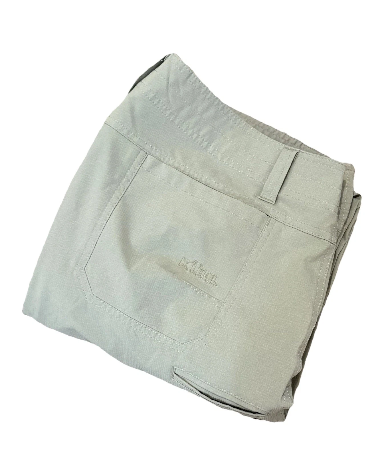 Kuhl Silencr Beige Pants Men 40x32 Hiking Ripstop Stretch Camping performance