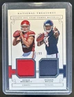 2017 National Treasures Deshaun Watson Patrick Mahomes II Rookie Jersey #/99