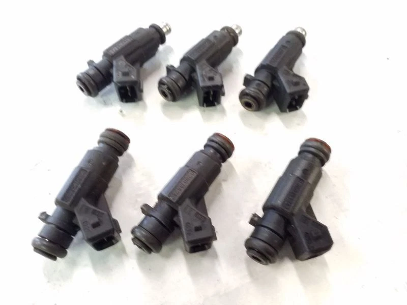 Juego de inyectores de combustible - Cantidad de 6 | Se adapta a Mercedes Benz E320 ML320 CLK320 1998-2005 Foto 4 de 4